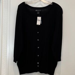Lane Bryant Black Women's Cardigan
